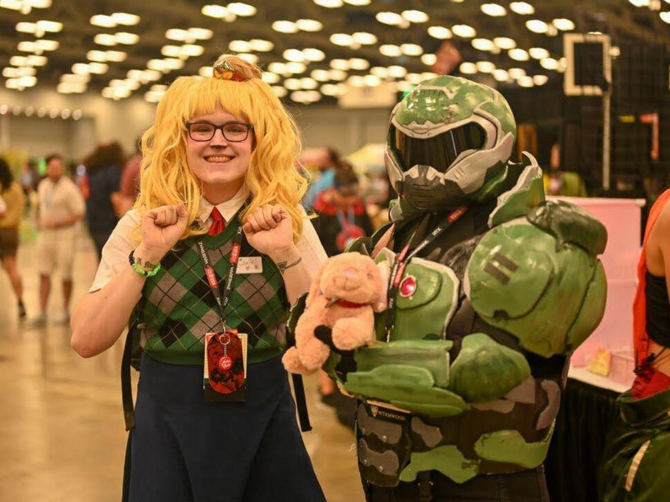 Isabelle cosplay at RTX 2023
